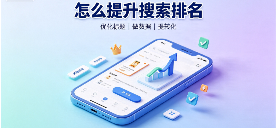 手淘搜索排名是什么原理?怎么提升?