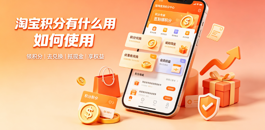 淘宝积分有什么用?如何使用?
