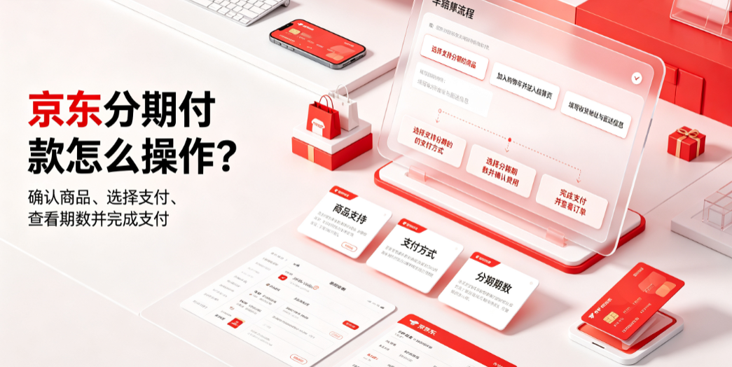 京东可以分期付款吗?怎么分期付款?