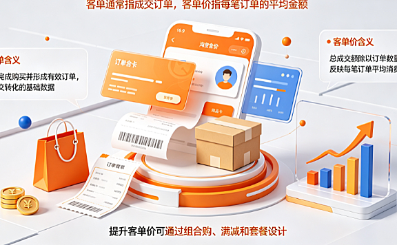 淘宝客单是什么意思?客单价是什么意思?_电商核心指标与提升指南