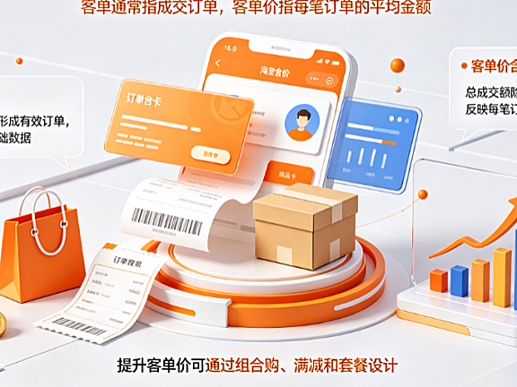 淘宝客单是什么意思?客单价是什么意思?_电商核心指标与提升指南