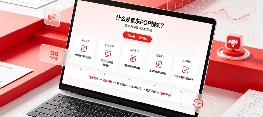 什么是京东pop模式?京东pop商家入驻流程