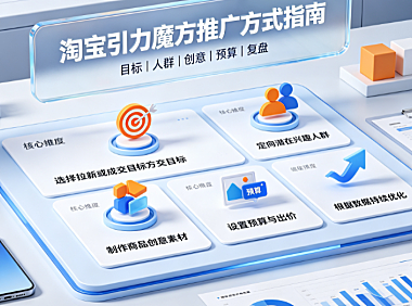 淘宝引力魔方是什么意思?引力魔方推广的主要方式