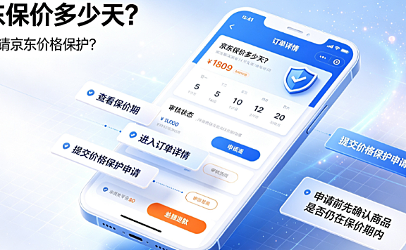 京东保价多少天?如何申请京东价格保护?