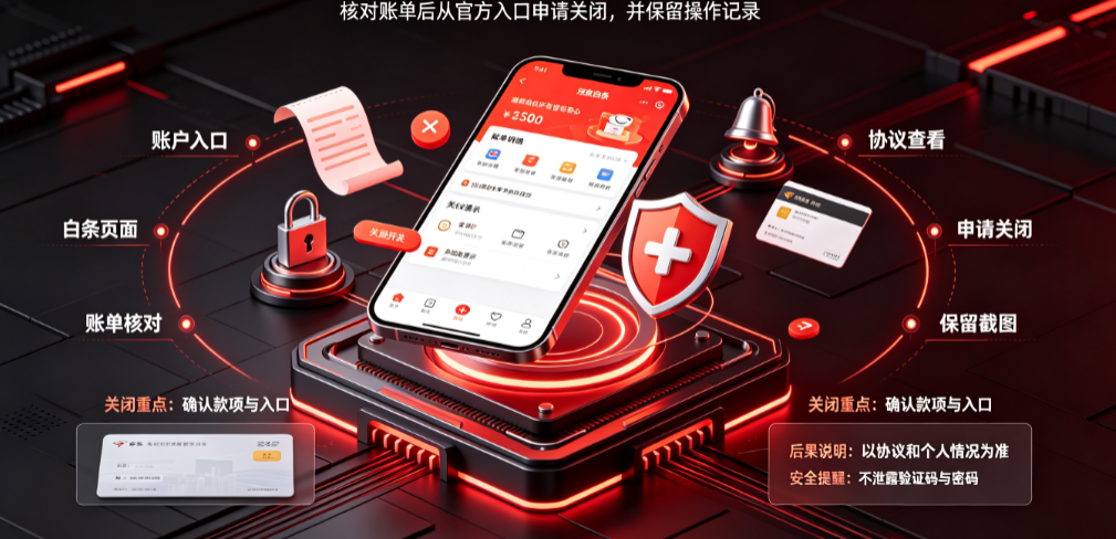 不小心开了京东白条怎么关闭?白条开了有什么后果?