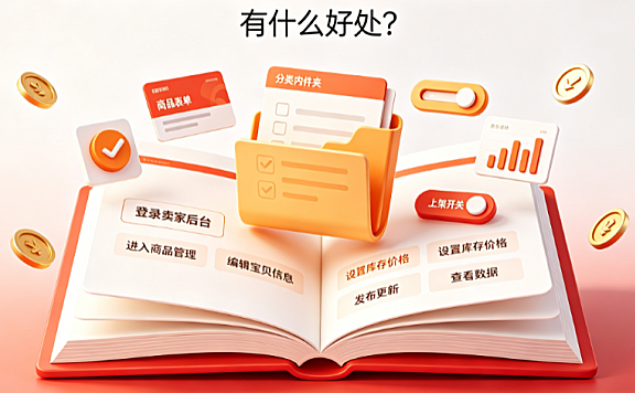 淘宝店铺宝贝管理在哪里?有什么好处?