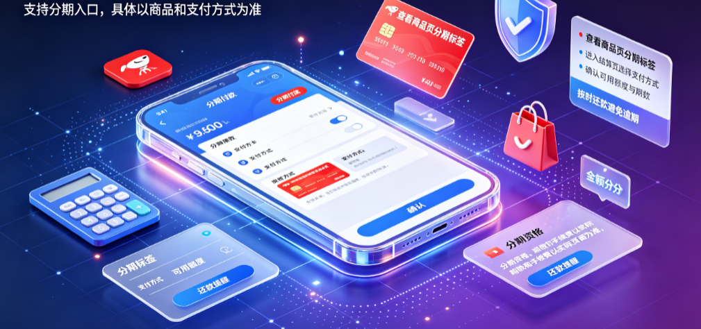 京东可以分期付款吗?怎么分期付款?