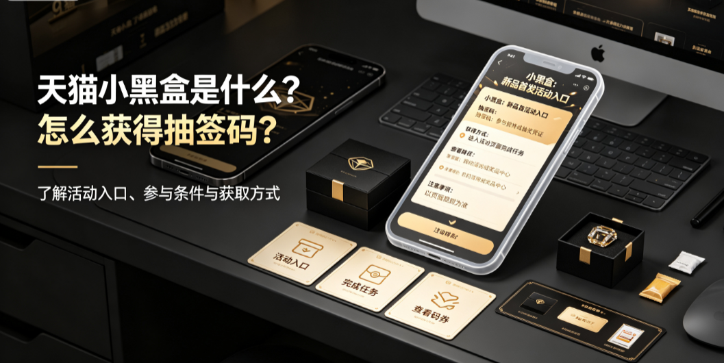 什么是天猫小黑盒?天猫小黑盒抽签码怎么获得?