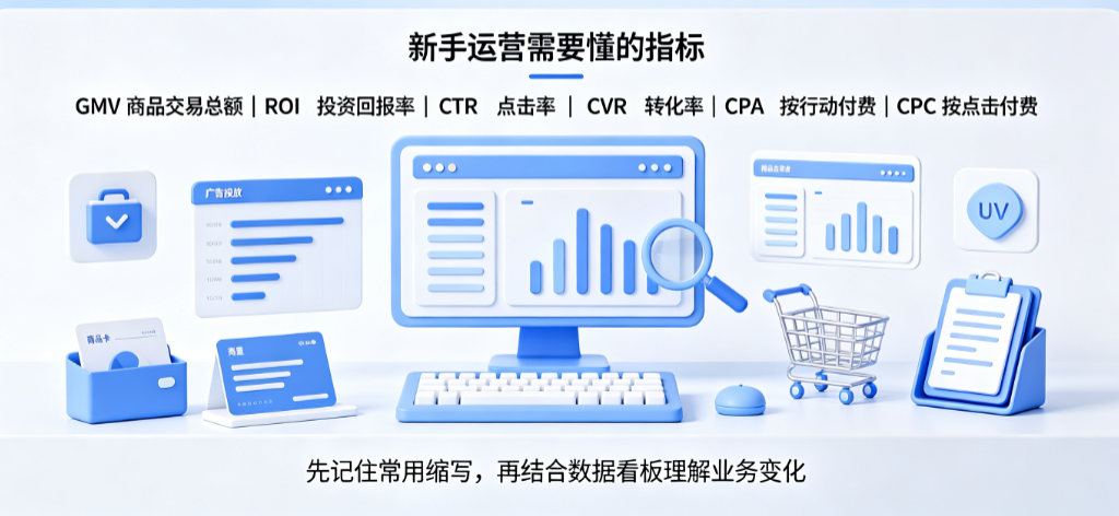 常见的电商术语,你需要懂的电商术语英文缩写