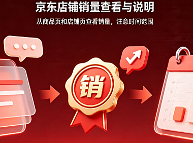 京东如何显示店铺销量?京东销量是月销量吗?