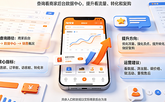 淘宝销售额在哪里查询?如何提升?数据查看与增长指南