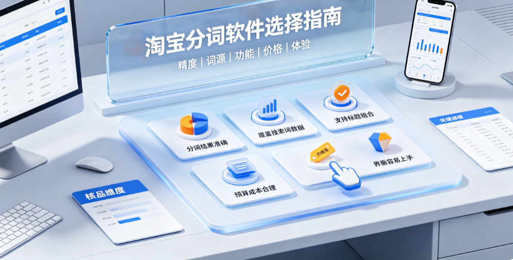 淘宝分词软件哪个好?具体有哪些?_标题优化与词库指南