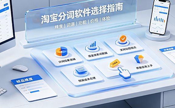 淘宝分词软件哪个好?具体有哪些?_标题优化与词库指南