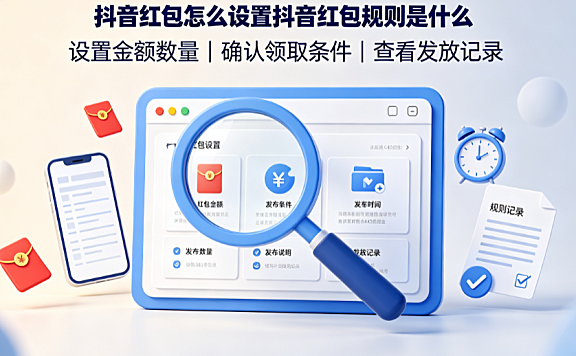 抖音红包怎么设置?抖音红包规则是什么?