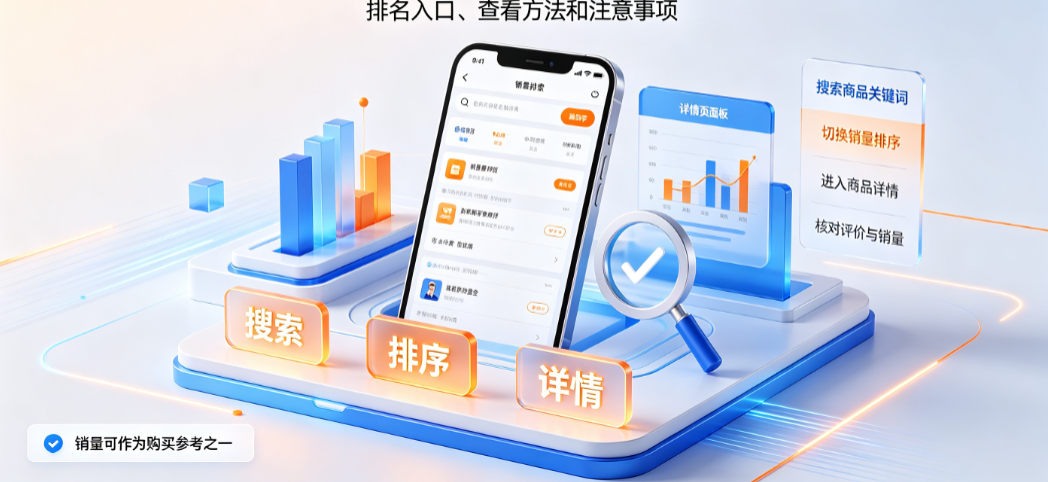 淘宝销量排名在哪里看?如何查淘宝某商品销量?