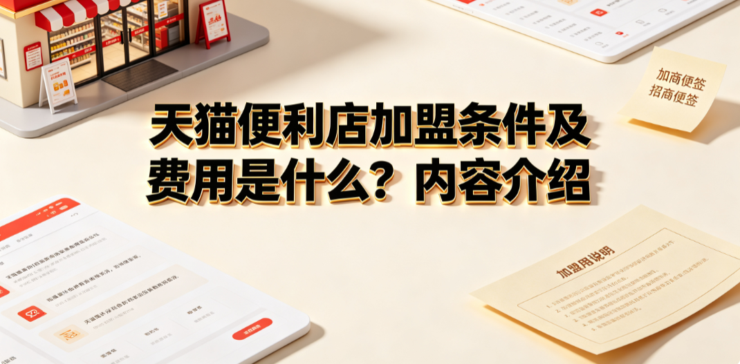 天猫便利店加盟条件及费用是什么?内容介绍