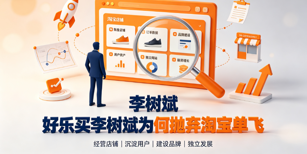 李树斌为何抛弃淘宝单飞?好乐买创始人创业逻辑解析