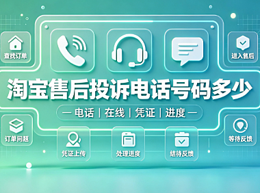 淘宝售后投诉电话号码多少?投诉渠道介绍