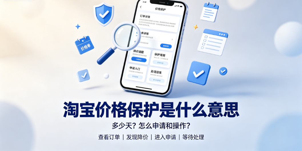 淘宝价格保护是什么意思?是多少天?怎么申请和操作?