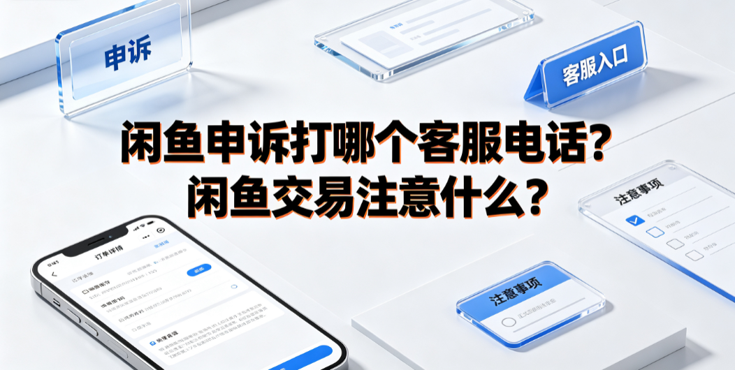 闲鱼申诉打哪个客服电话?闲鱼交易注意什么?
