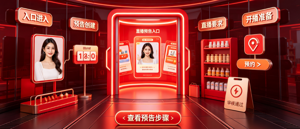 预告入口进入淘宝直播方法是什么?直播预告有啥要求?