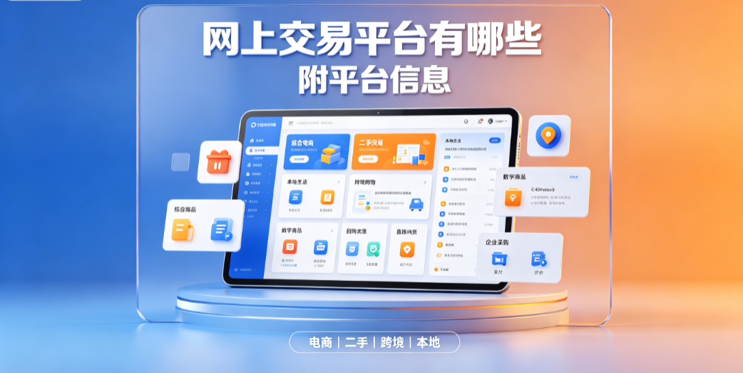 网上交易平台有哪些?附平台信息与商家选择指南