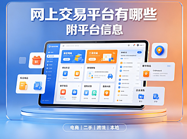 网上交易平台有哪些?附平台信息与商家选择指南