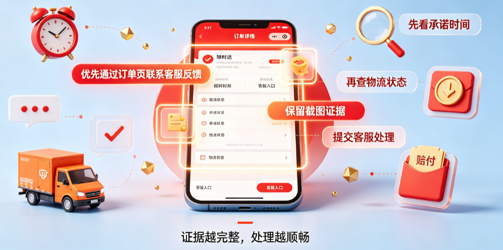 京东限时达超时怎么办？怎么赔付？