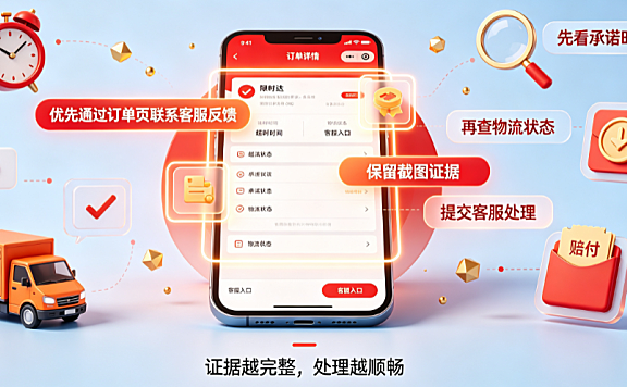 京东限时达超时怎么办?怎么赔付?全链路处理指南