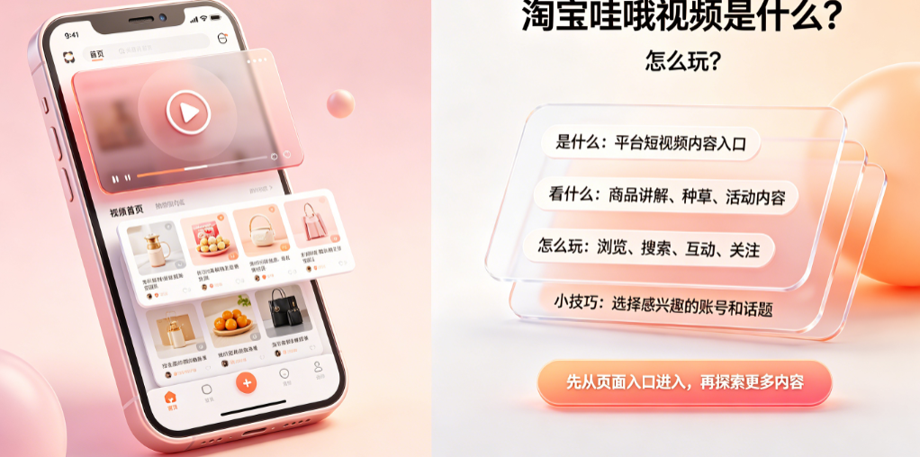 淘宝哇哦视频是什么？怎么玩？