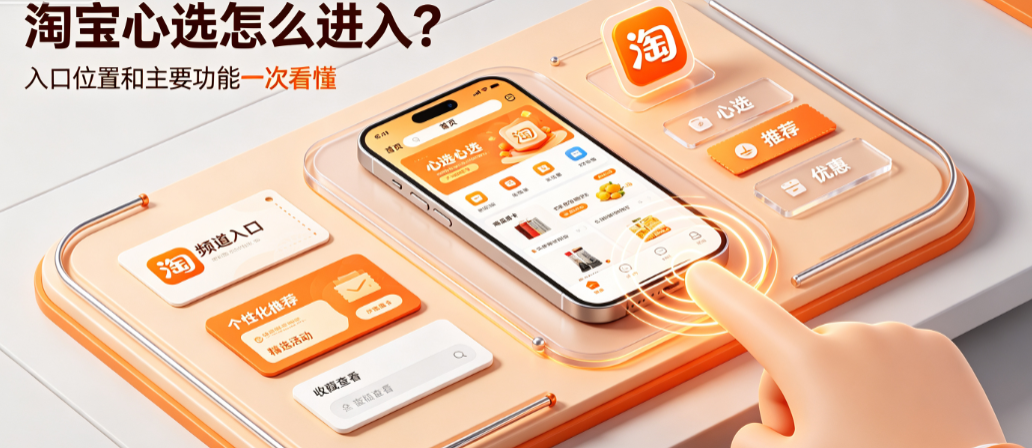 淘宝心选在哪里进去？有什么功能？
