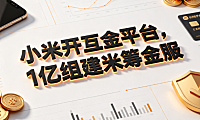 小米开互金平台,1亿组建米筹金服