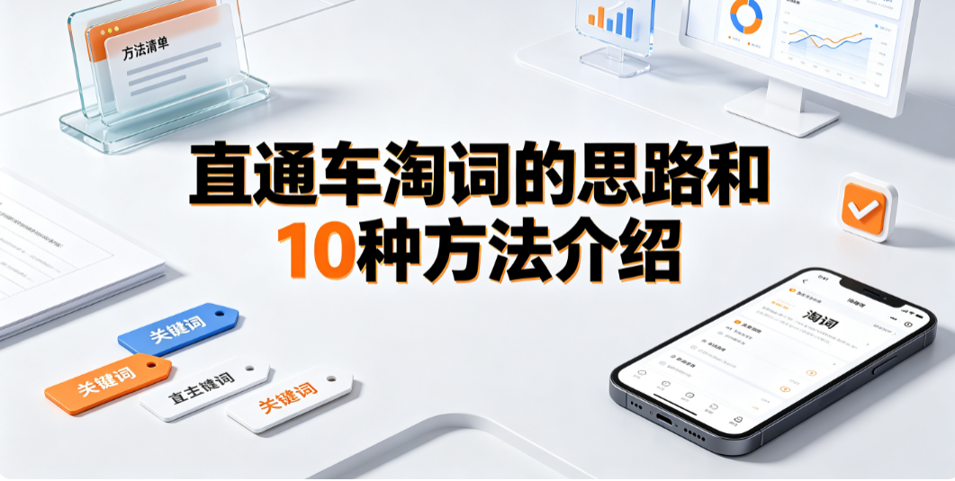 直通车淘词的思路和10种方法介绍