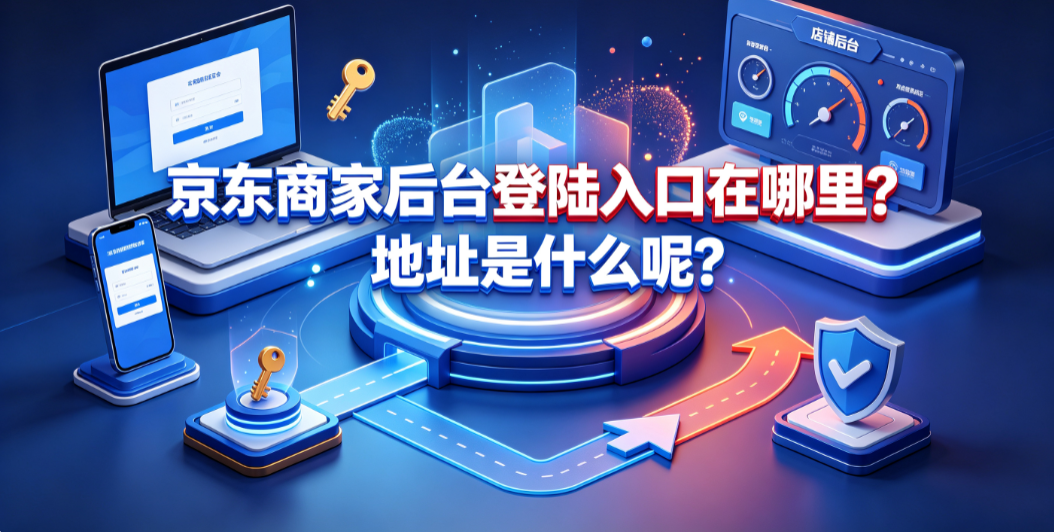 京东商家后台登陆入口在哪里?地址是什么呢?