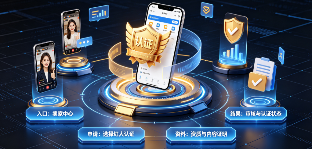 淘宝特色商家如何进行红人认证?步骤是什么?