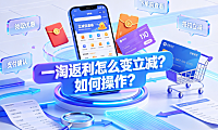 一淘返利怎么变立减?如何操作?_集分宝抵扣全指南