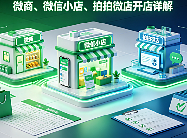 微商与微信小店及拍拍微店开店详解