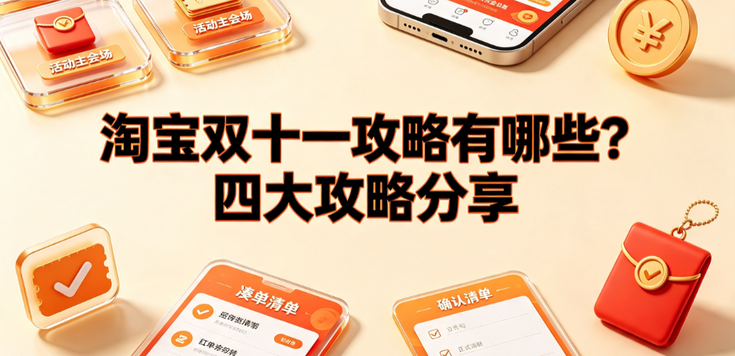 淘宝双十一攻略有哪些?四大攻略分享与实战指南