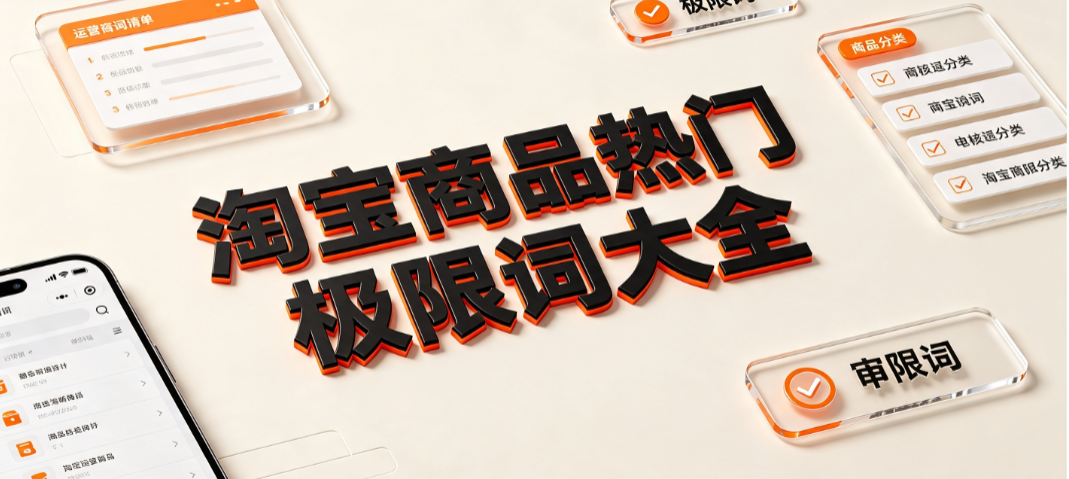淘宝商品热门极限词大全有哪些?合规替换与自查指南