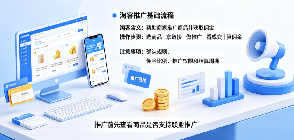 淘客推广怎么操作?淘客是什么意思?
