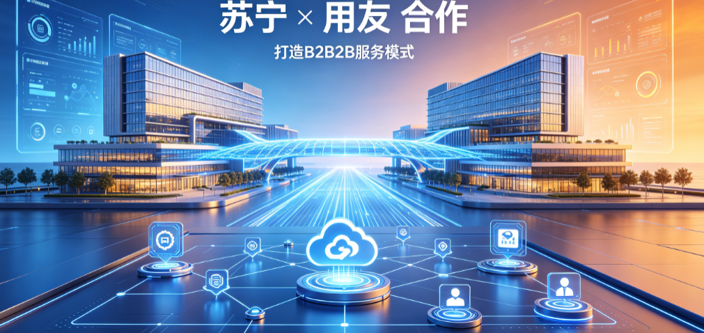 苏宁与用友合作,打造B2B2B的服务模式