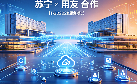 苏宁与用友合作,打造B2B2B的服务模式