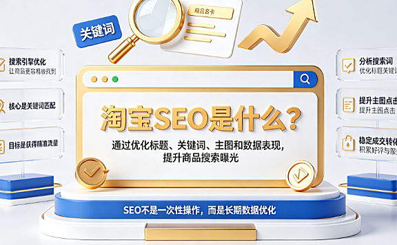 淘宝seo是什么?怎么做好?