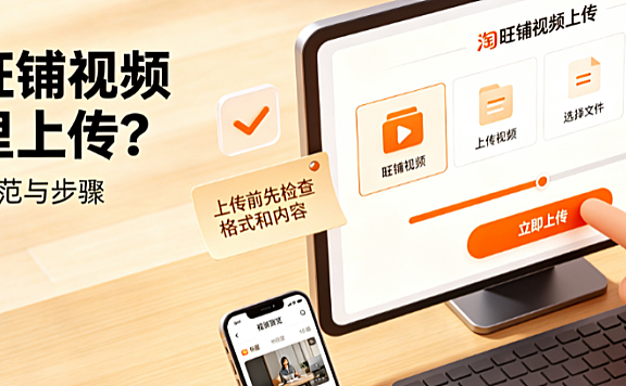 淘宝旺铺视频在哪里上传?视频上传规范是啥?