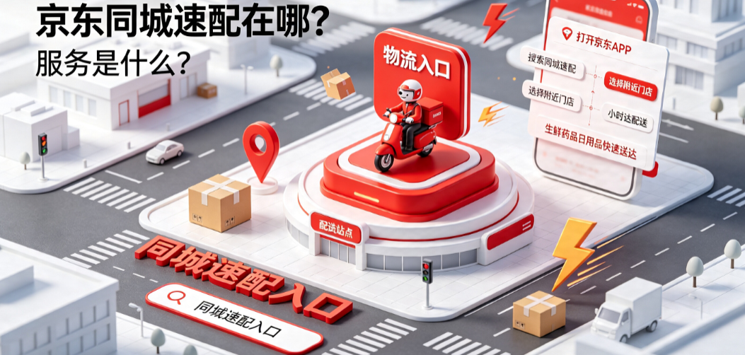 京东同城速配在哪?服务是什么?
