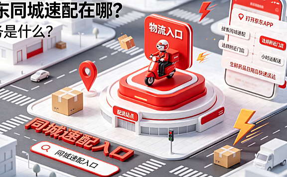 京东同城速配在哪?服务是什么?