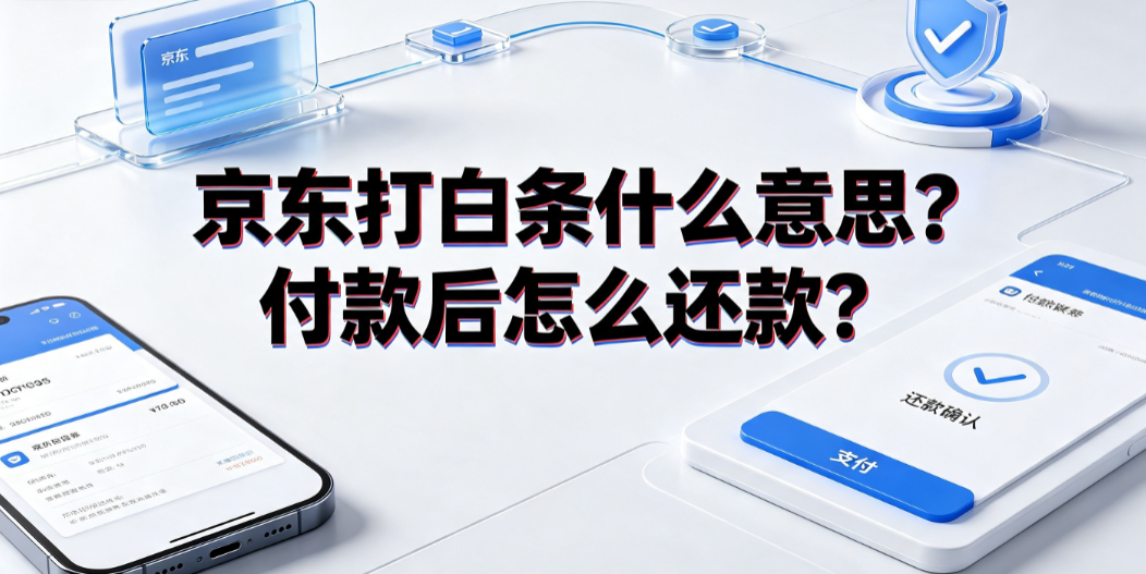 京东打白条什么意思?付款后怎么还款?完整操作指南