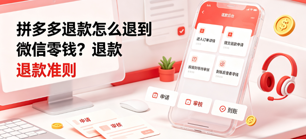 拼多多退款怎么退到微信零钱拼多多退款准则全解析