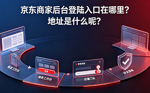 京东商家后台登陆入口在哪里?地址是什么呢?