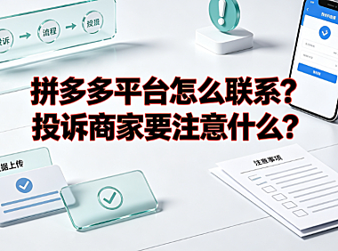 拼多多平台怎么联系?投诉商家要注意什么?